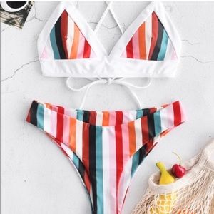 Zaful multicolored bikini